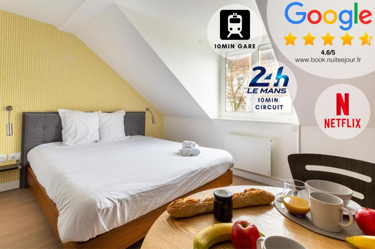 Appart Hotel Nuiteejour Le Mans Centre Jaures Eksteriør billede