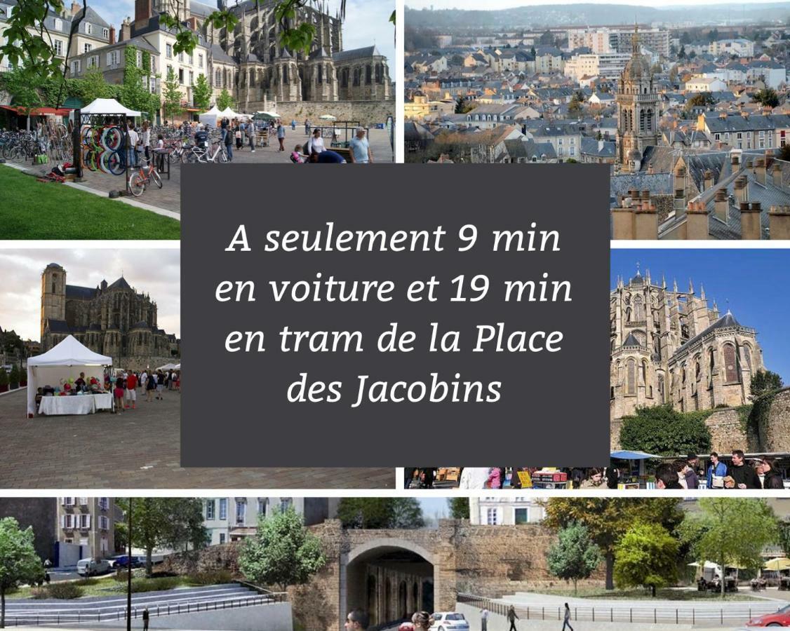 Appart Hotel Nuiteejour Le Mans Centre Jaures Eksteriør billede